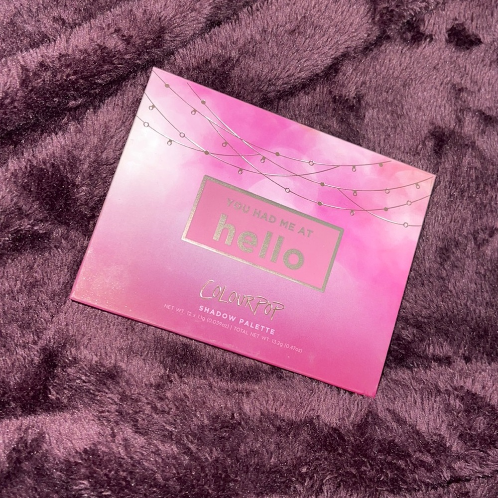 “You Had Me at Hello” ColourPop Eyeshadow Palette